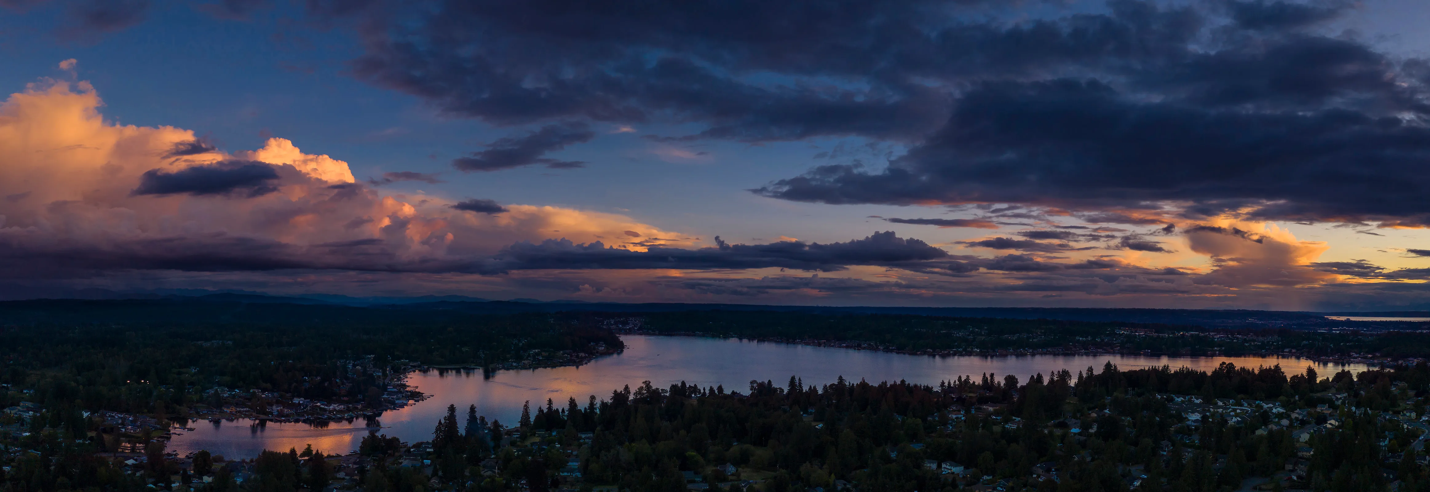 Lake Stevens Washington scenery