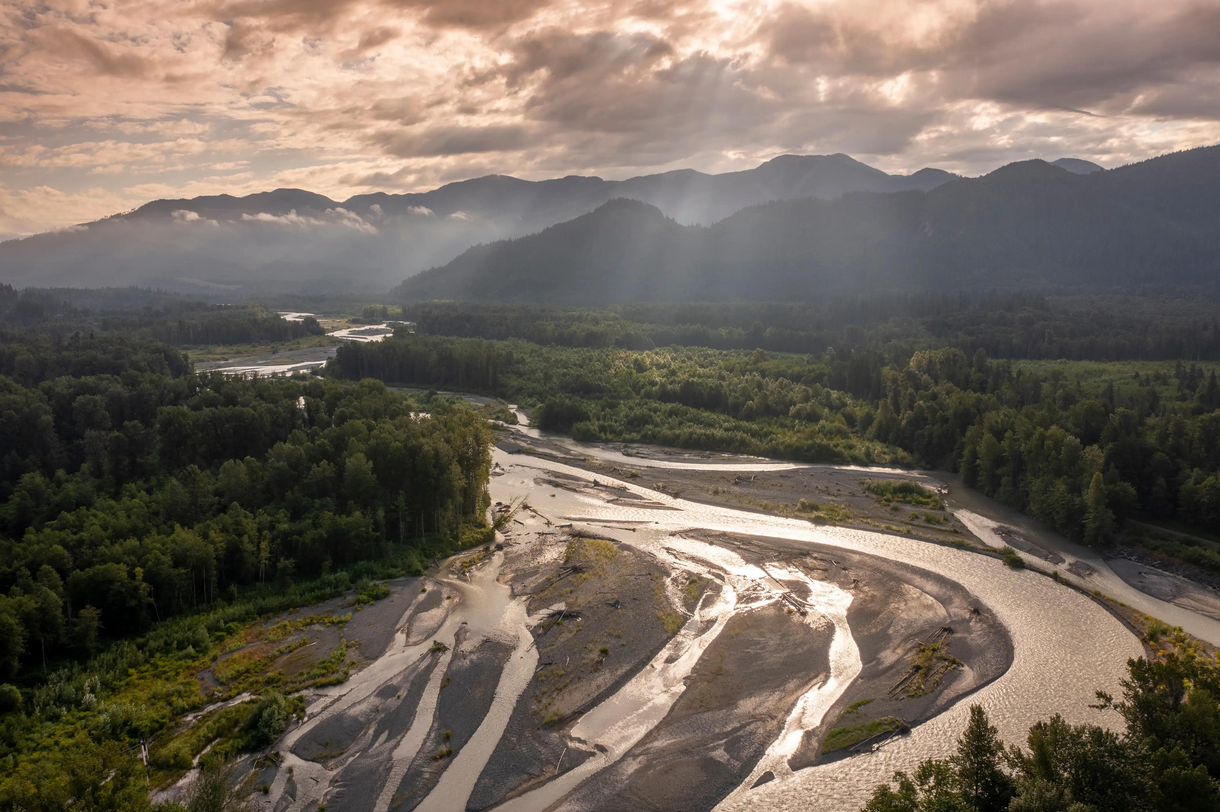 Scenic view of Lynden, Washington